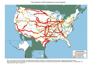 With rail volume rapidly outgrowing its capacity, investment in new infrastructure is necessary to meet the needs of the growing energy and agriculture segments.